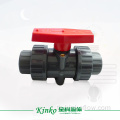 DN50 PVCUPVCPVDF วัสดุหน้าแปลน Valve Ball Valve